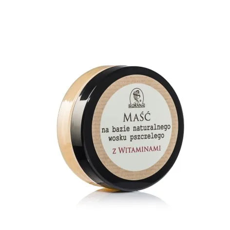 Maść na bazie naturalnego wosku pszczelego z witaminami – 50 ml