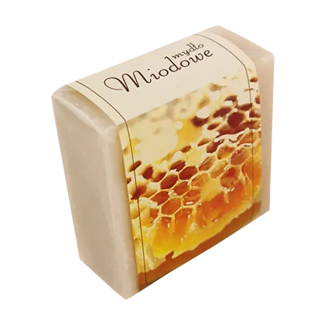 Naturalne mydło miodowe w kostce – 100g