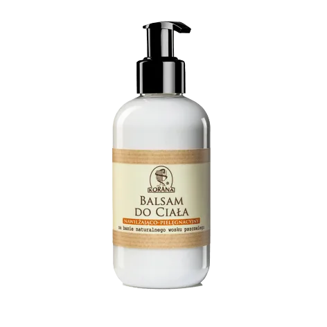 Balsam do ciała nawilżająco-pielęgnacyjny na bazie wosku pszczelego – 200 ml