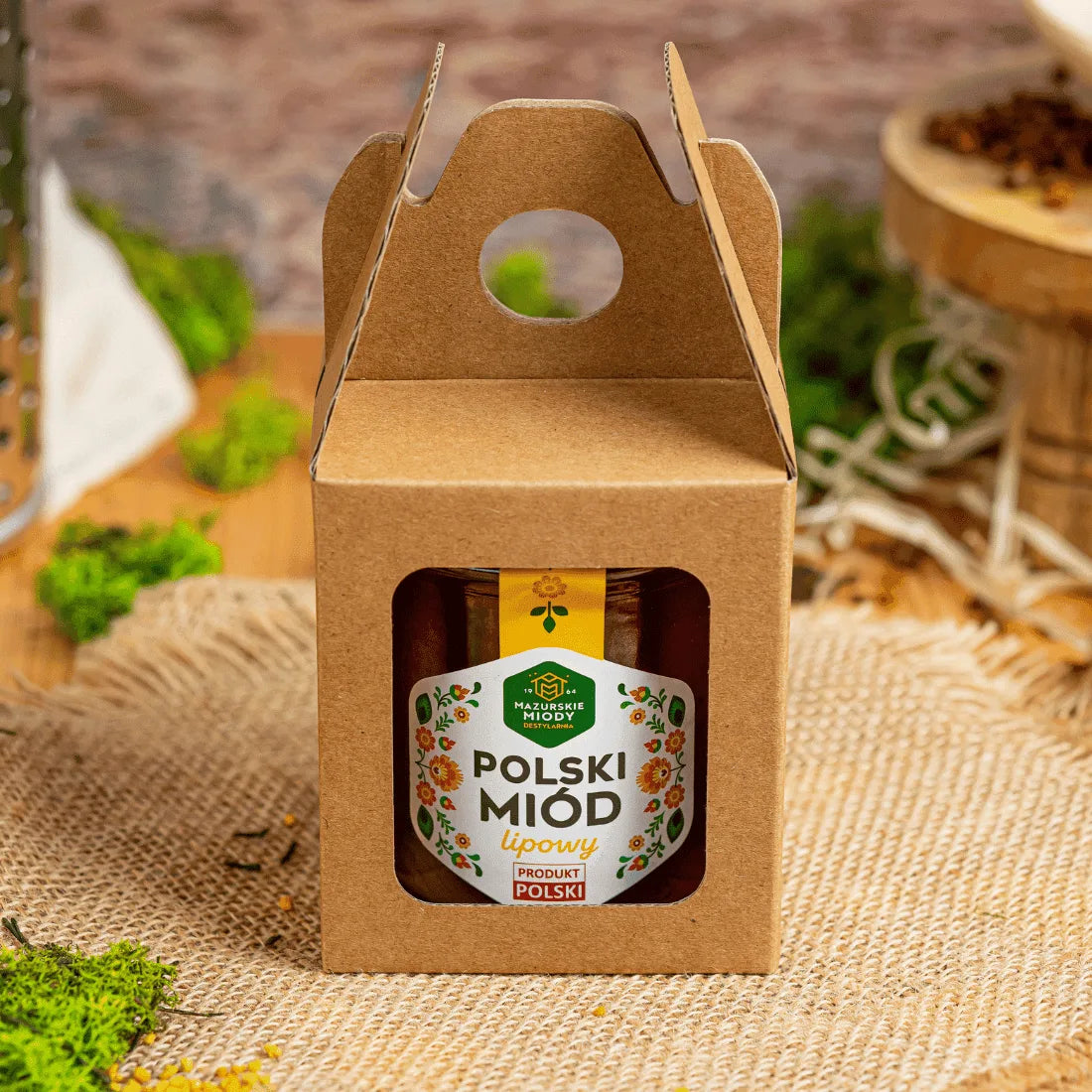Zestaw prezentowy Miód do wyboru 400 g w kartoniku