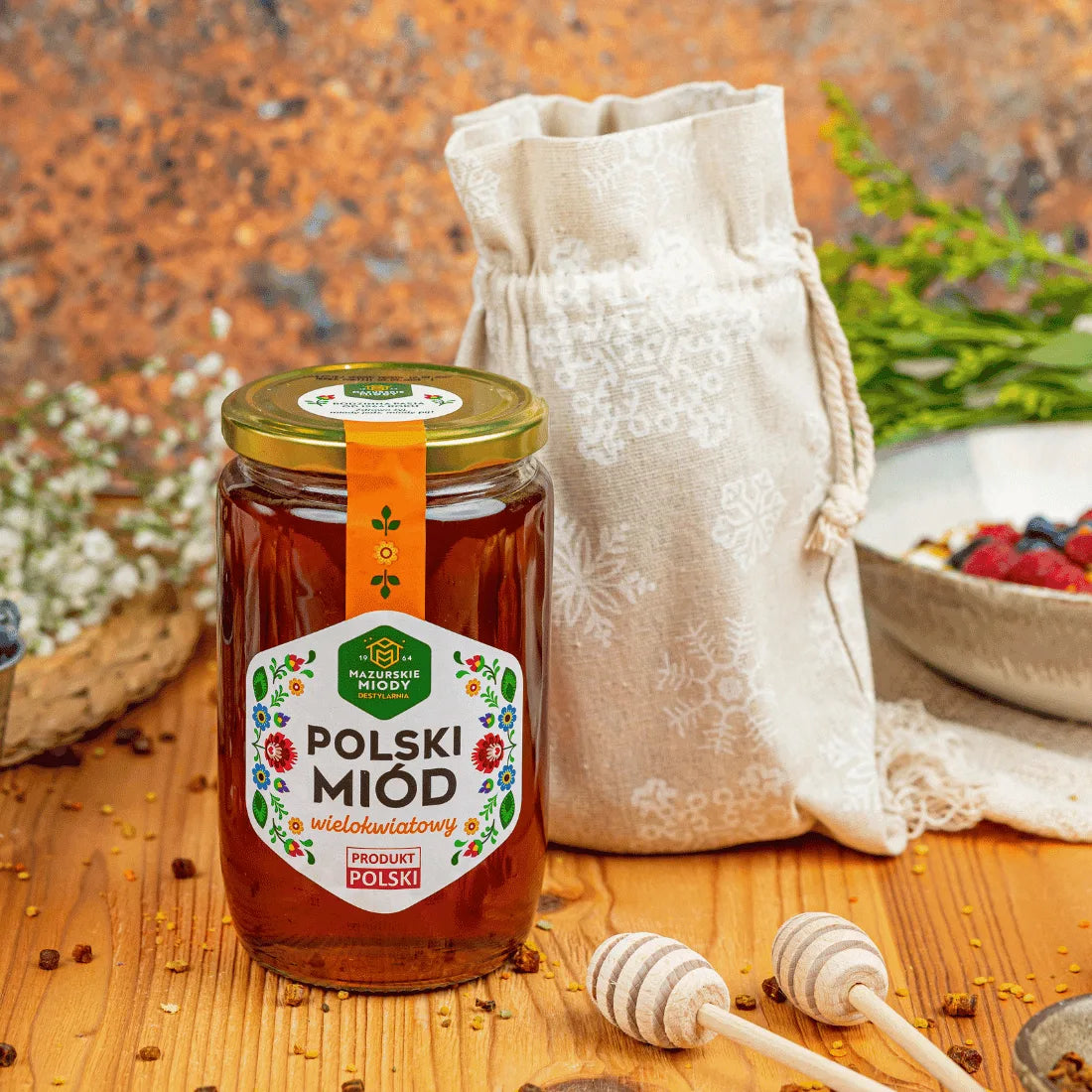 Zestaw prezentowy – Duży miód w worku