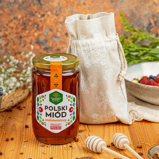 Zestaw prezentowy – Duży miód w worku